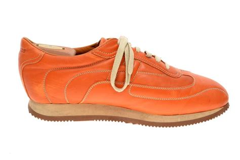 hermes orange trainers|hermes leather trainers for sale.